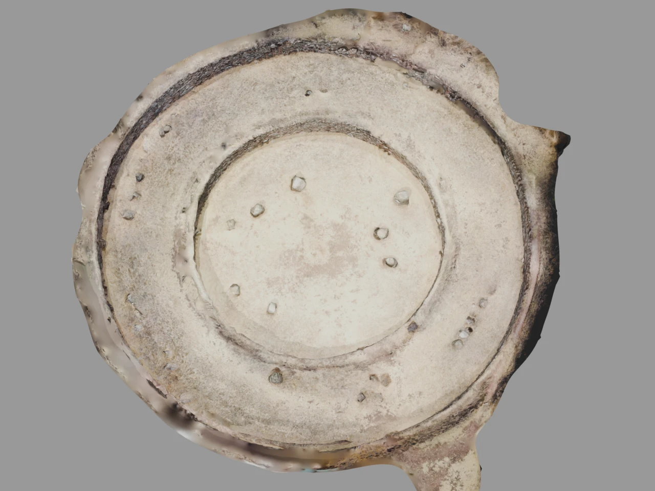 3D LiDAR scan of Moray circular terraces