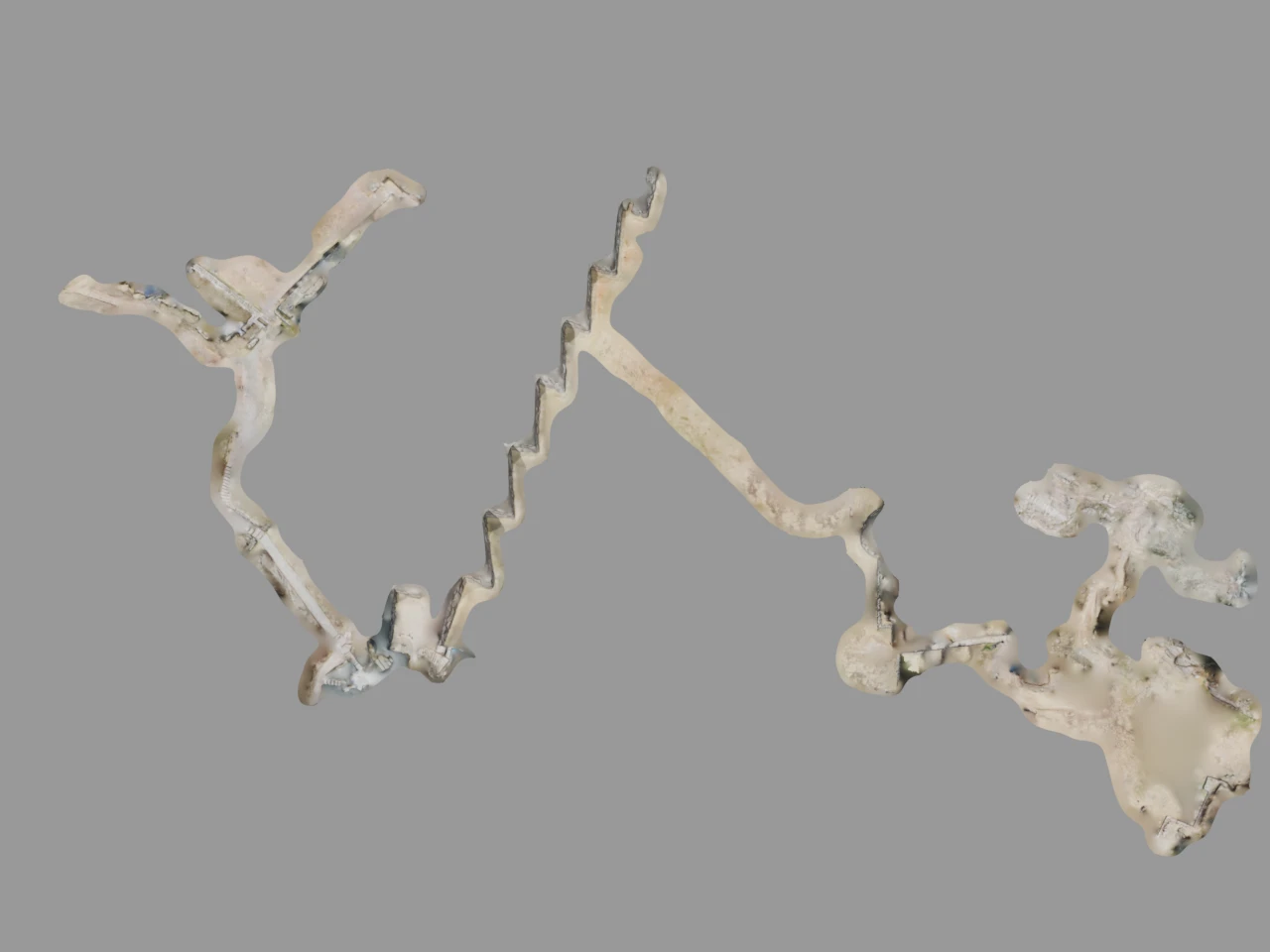 3D LiDAR scan of Sacsayhuaman megalithic walls